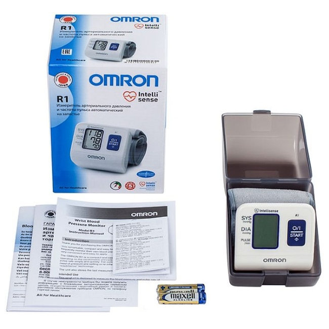 Тонометр Omron R1 (HEM 6114-RU) Тонометр Omron R1 (HEM 6114-RU)